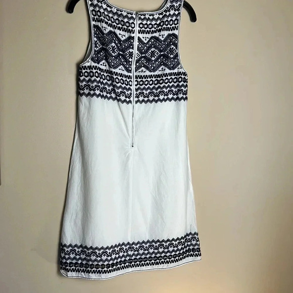 MAX STUDIO dress,women med , 100 cotton,lined,embroidered,Eyelets,prairie, - Picture 10 of 16